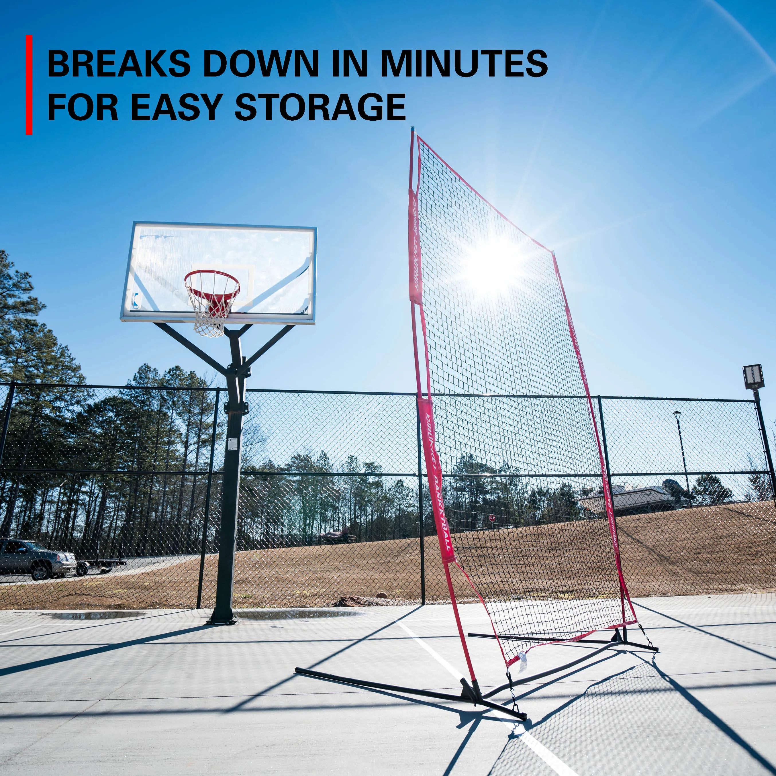 6x10 Air Defense Adjustable Return Net