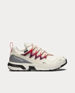 ACS   Climasalomon Vanilla Ice / Quicksilver / High Risk Red Low Top Sneakers