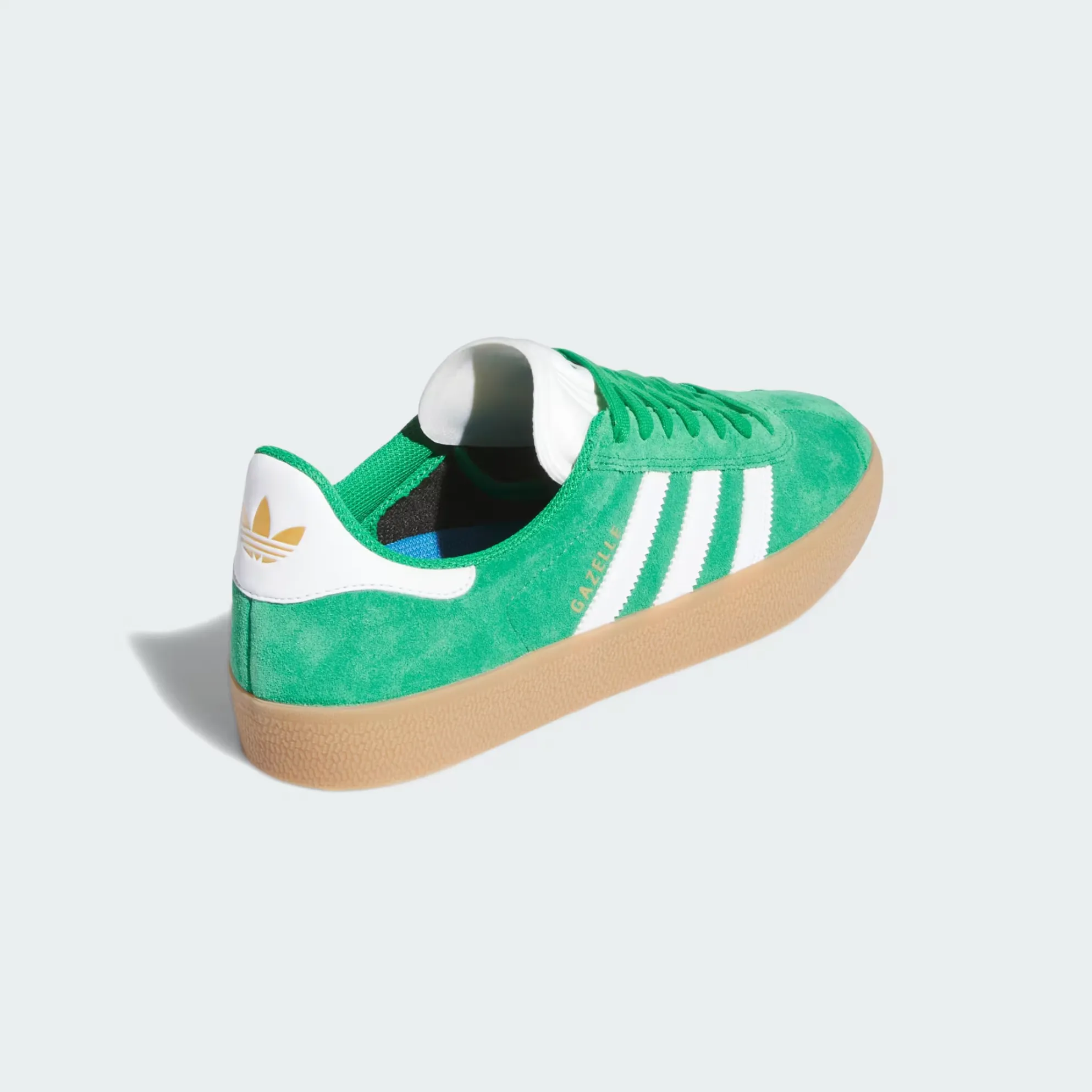 ADIDAS GAZELLE ADV GREEN / CLOUD WHITE / GOLD METALLIC
