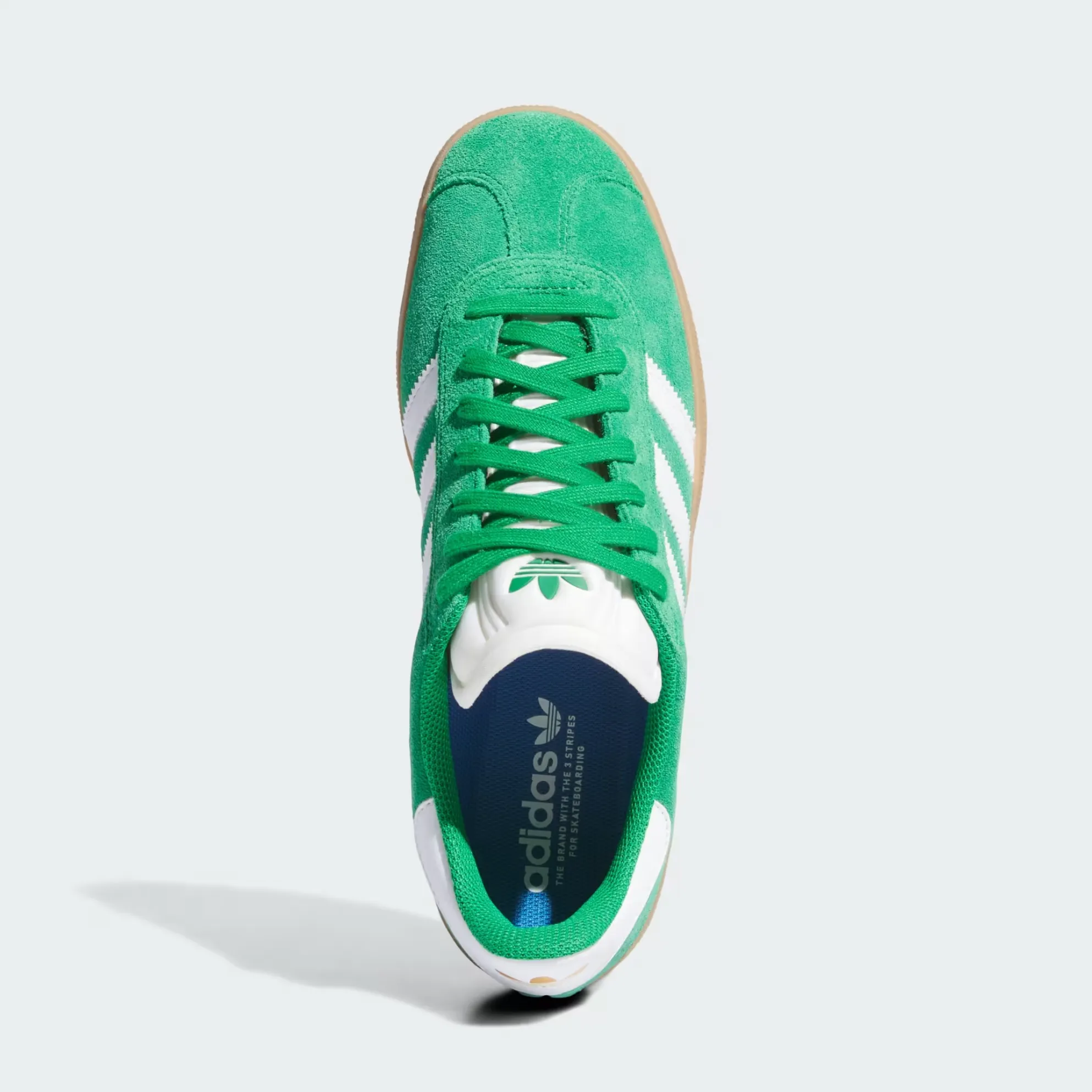 ADIDAS GAZELLE ADV GREEN / CLOUD WHITE / GOLD METALLIC
