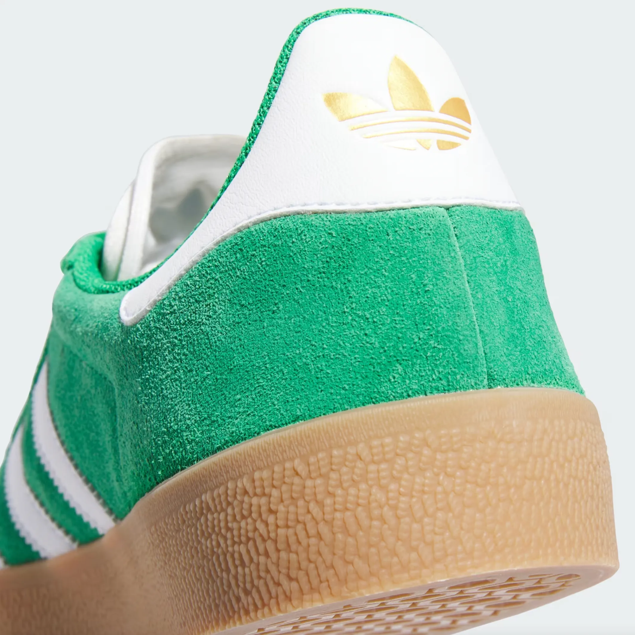 ADIDAS GAZELLE ADV GREEN / CLOUD WHITE / GOLD METALLIC