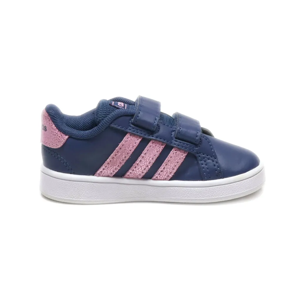Adidas Grand Court 2.0 Walkers Leather Blue Colour For Kids