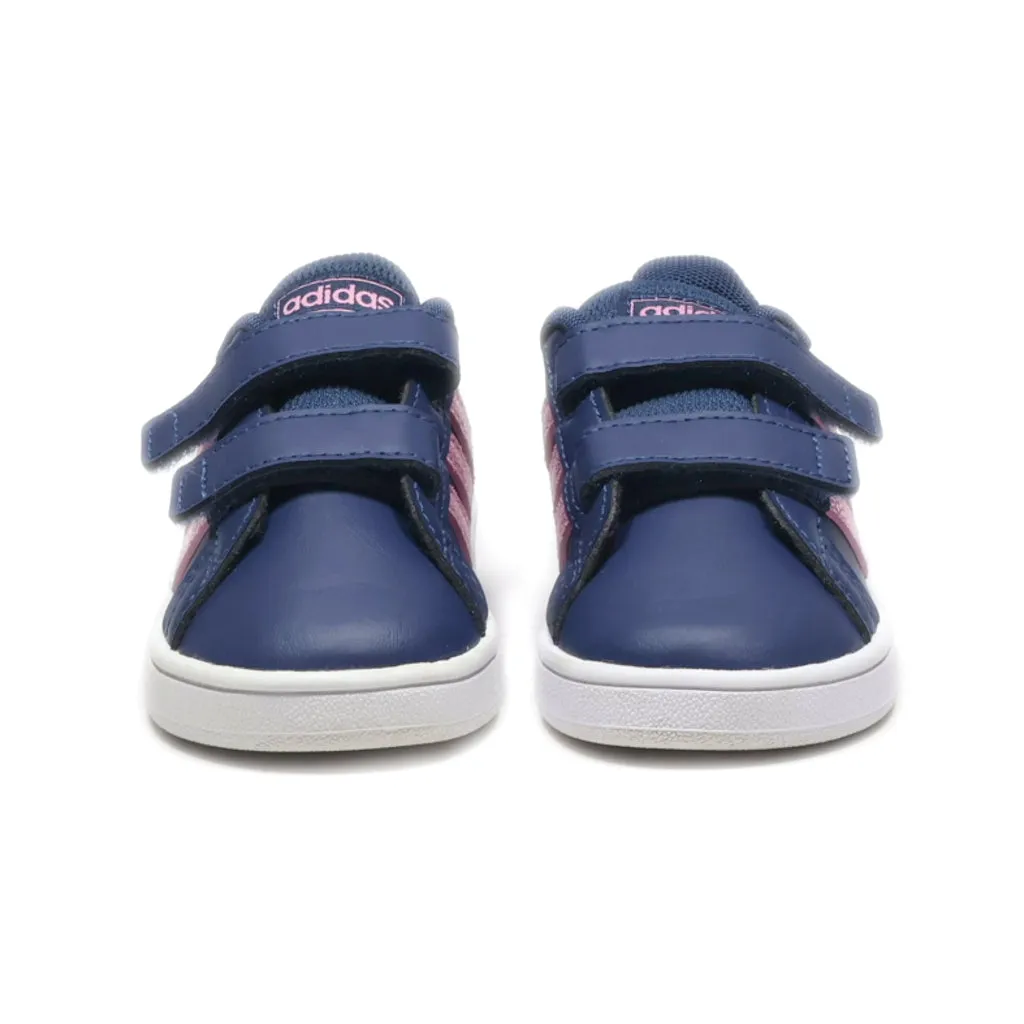 Adidas Grand Court 2.0 Walkers Leather Blue Colour For Kids