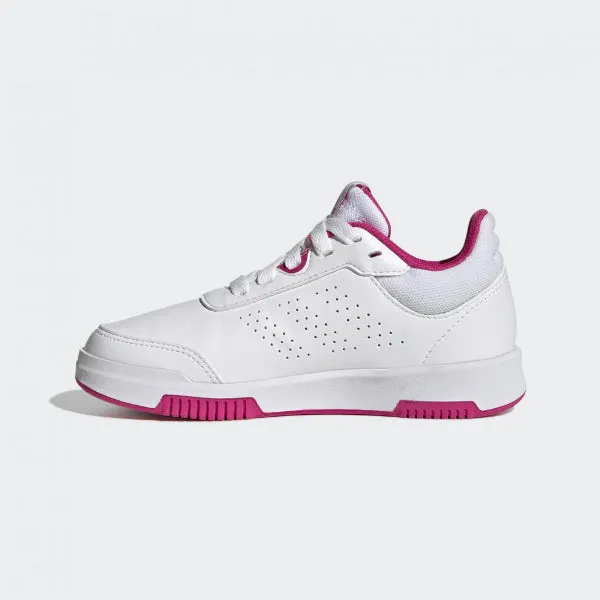 ADIDAS TENSAUR SPORT TRAINING LACE SHOES-WHITE AND PINK