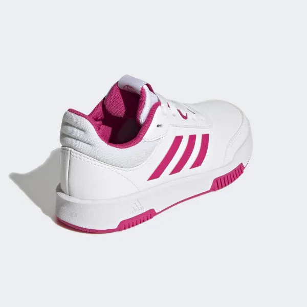 ADIDAS TENSAUR SPORT TRAINING LACE SHOES-WHITE AND PINK