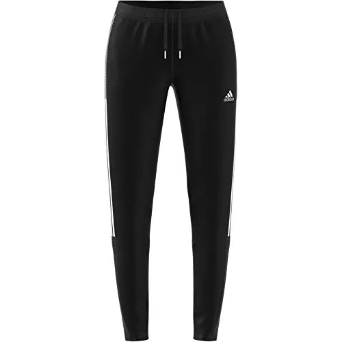 adidas womens Tiro 21 Track Pants Black/White XX-Large