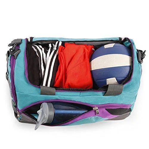 Advantage Small Duffel Gym Sports Bag With Shoe Compartment