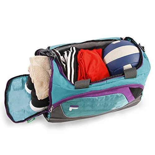 Advantage Small Duffel Gym Sports Bag With Shoe Compartment