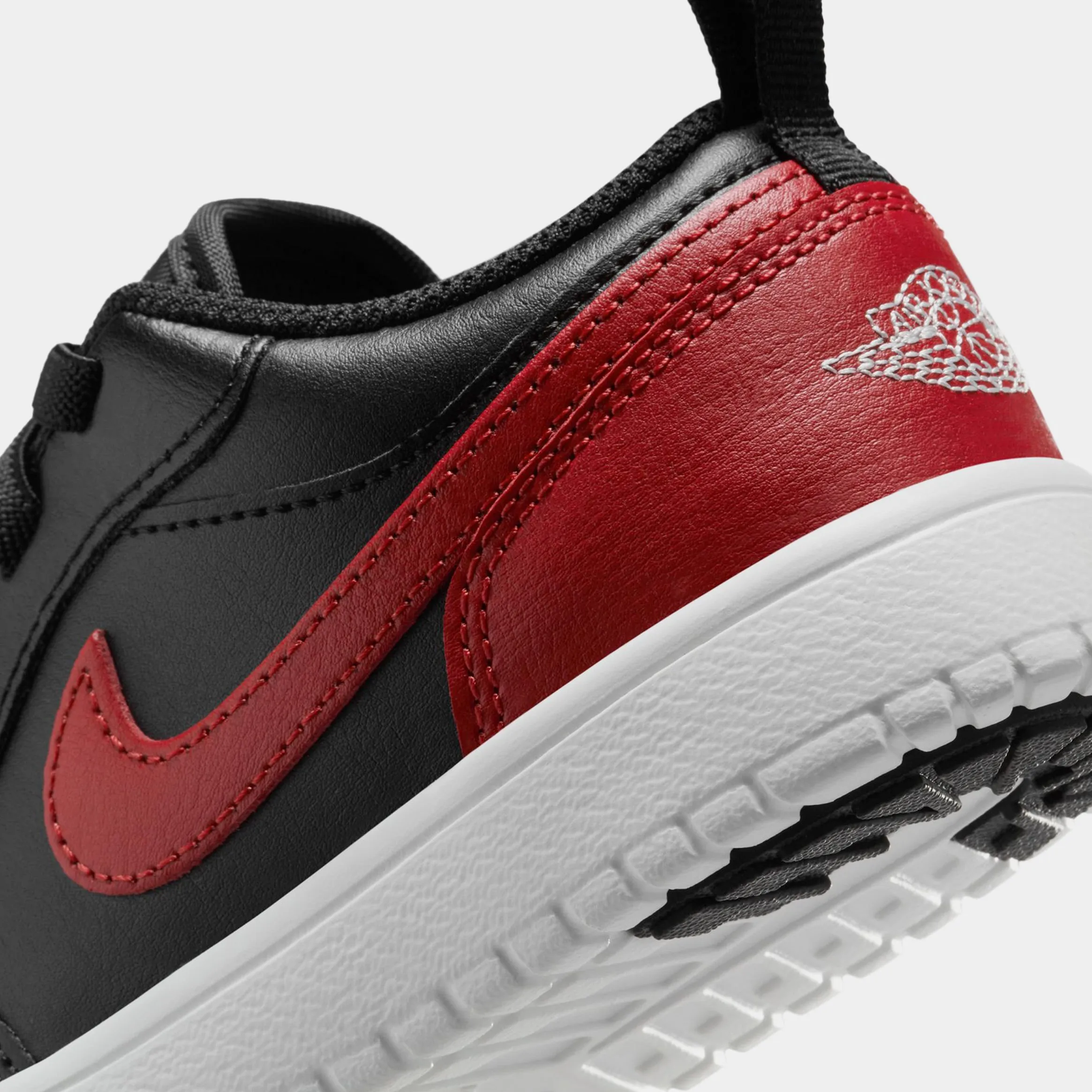 Air Jordan 1 Low ALT Preschool Basketball Shoes (Black/Varsity Red/Summit White)