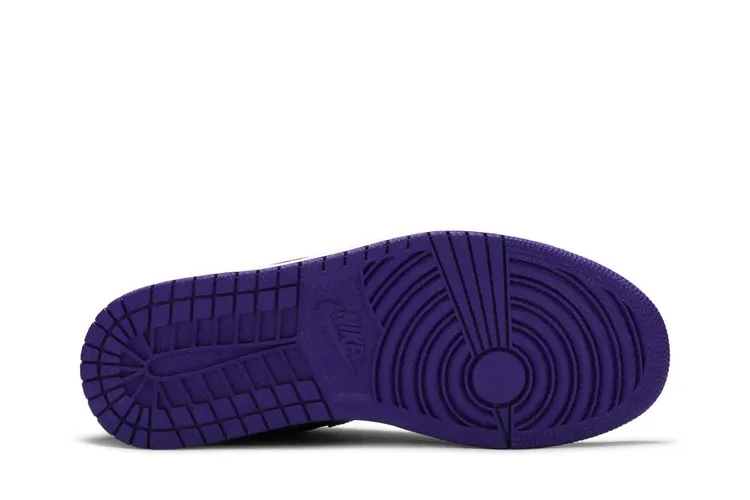 Air Jordan 1 Mid Noveau 'BHM' Sneakers, Black