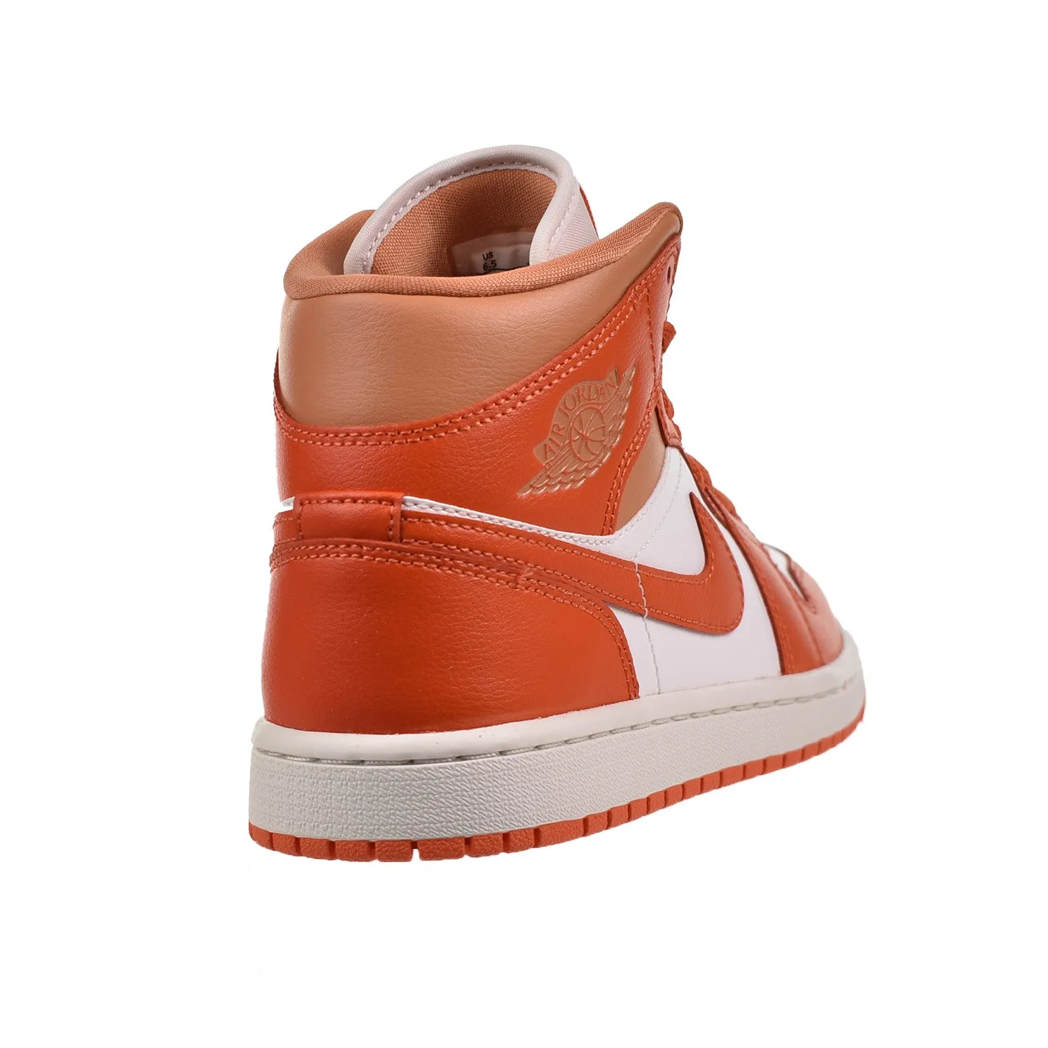 Air Jordan 1 Mid "Cosmic Clay" Women's Shoes Summit White-Amber Brown