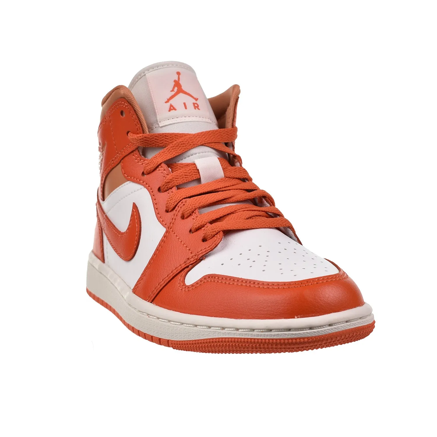 Air Jordan 1 Mid "Cosmic Clay" Women's Shoes Summit White-Amber Brown