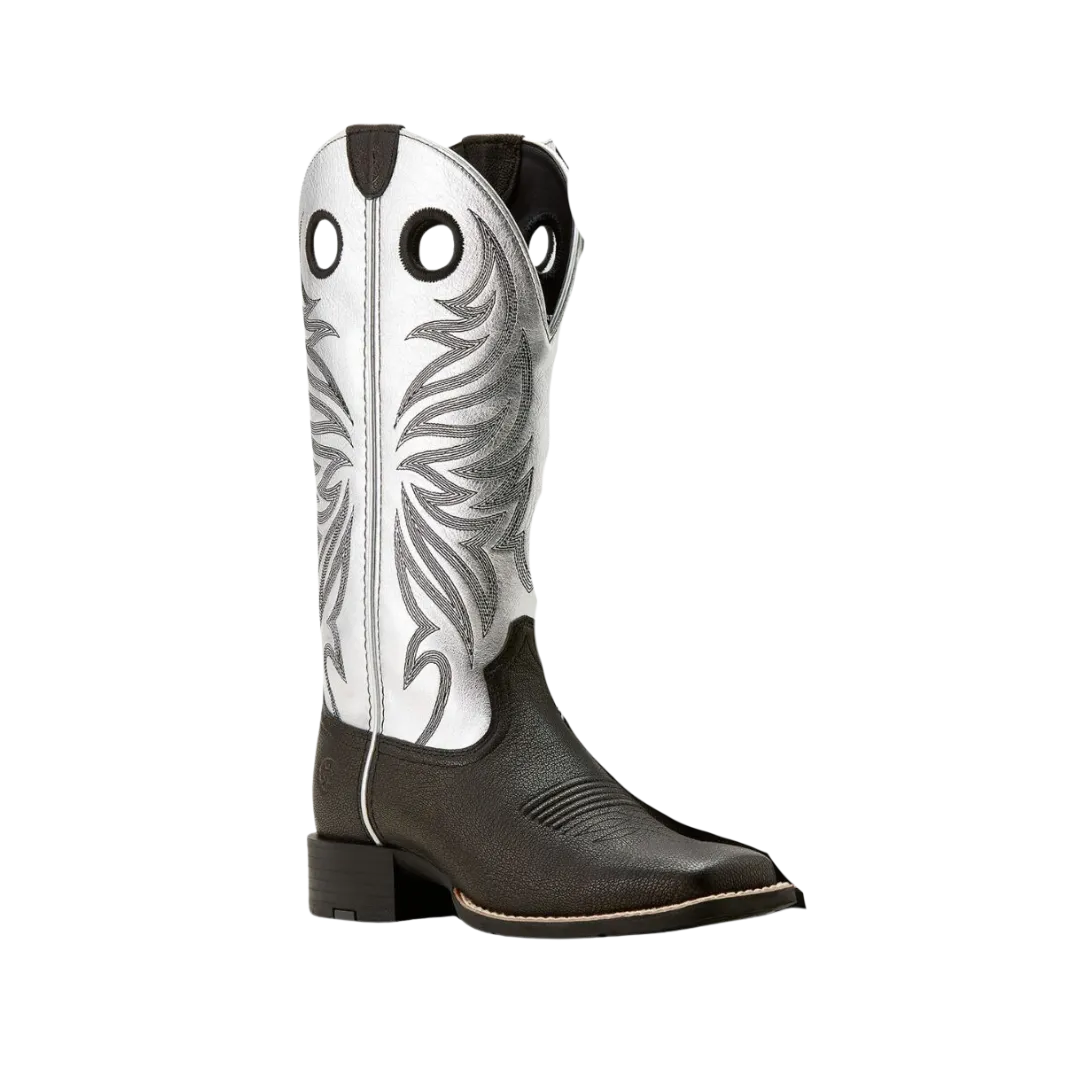 Ariat Women's Round Up Ryder Western Dark Carbon Boots