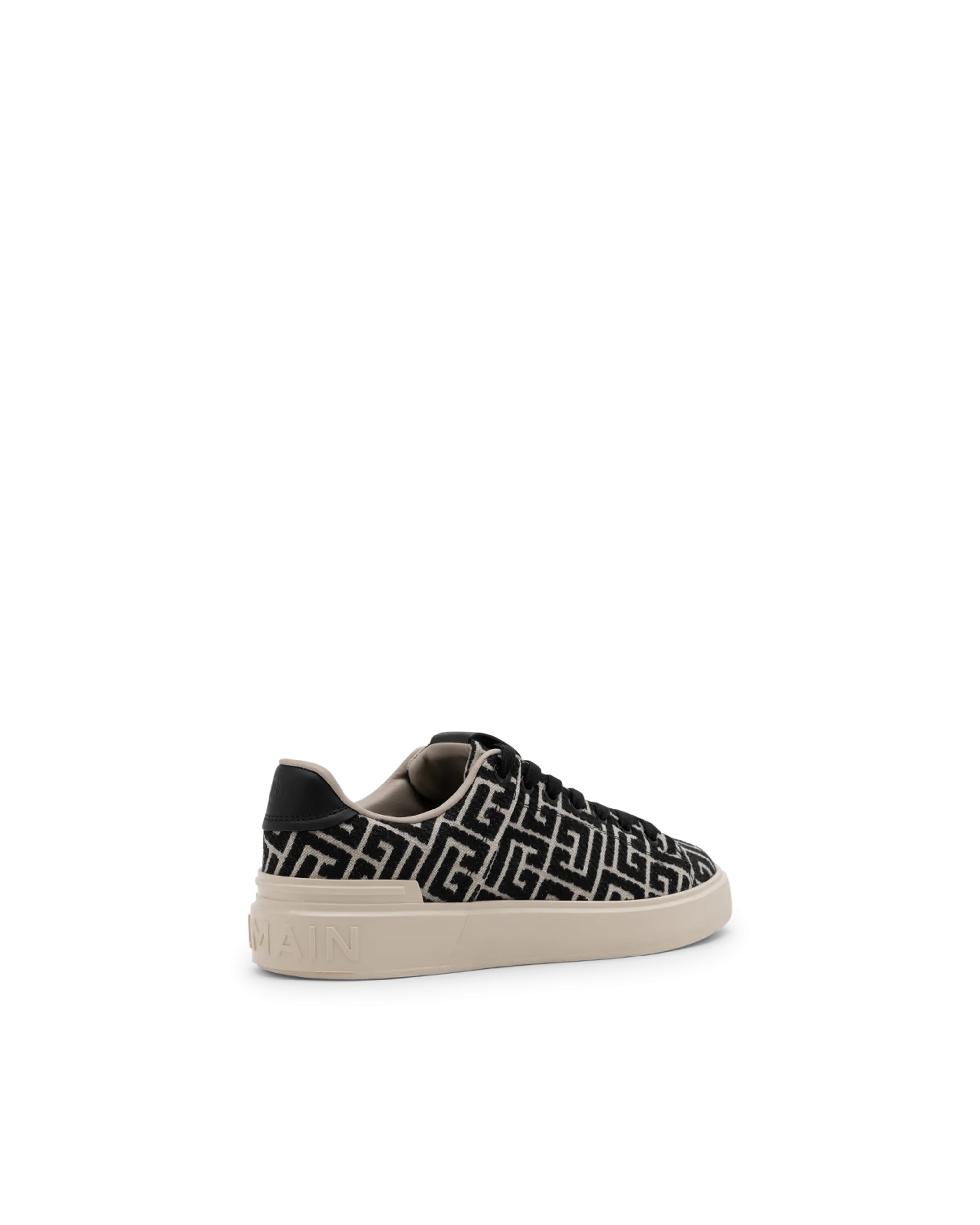 B-Court Monogram Jacquard Sneaker