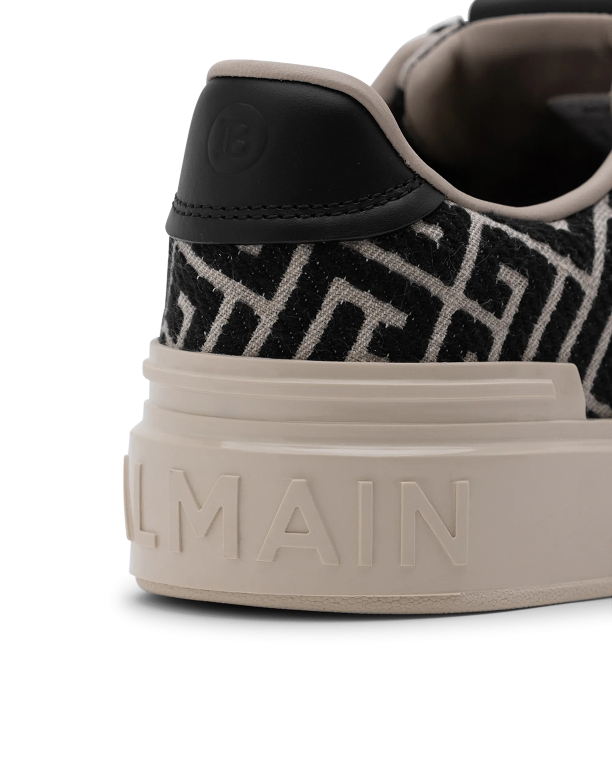 B-Court Monogram Jacquard Sneaker