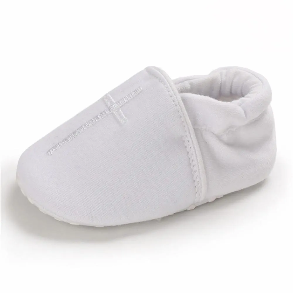 Baby Unisex Slip Ons Solid Comfy Shoes
