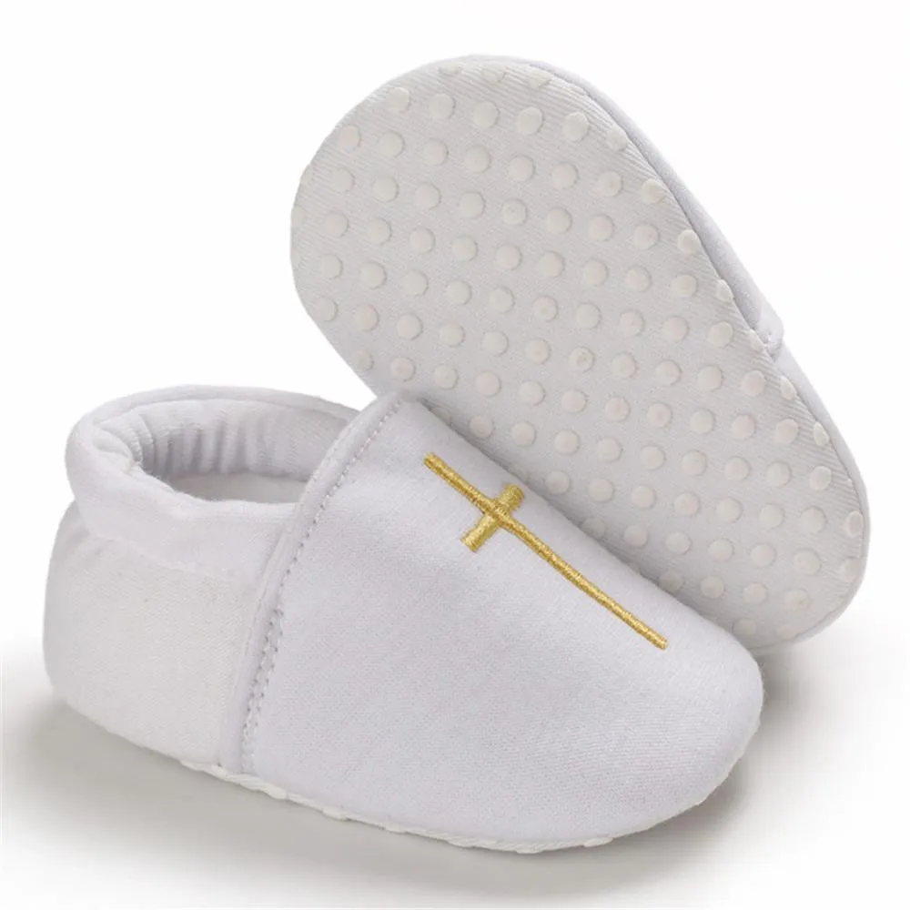 Baby Unisex Slip Ons Solid Comfy Shoes