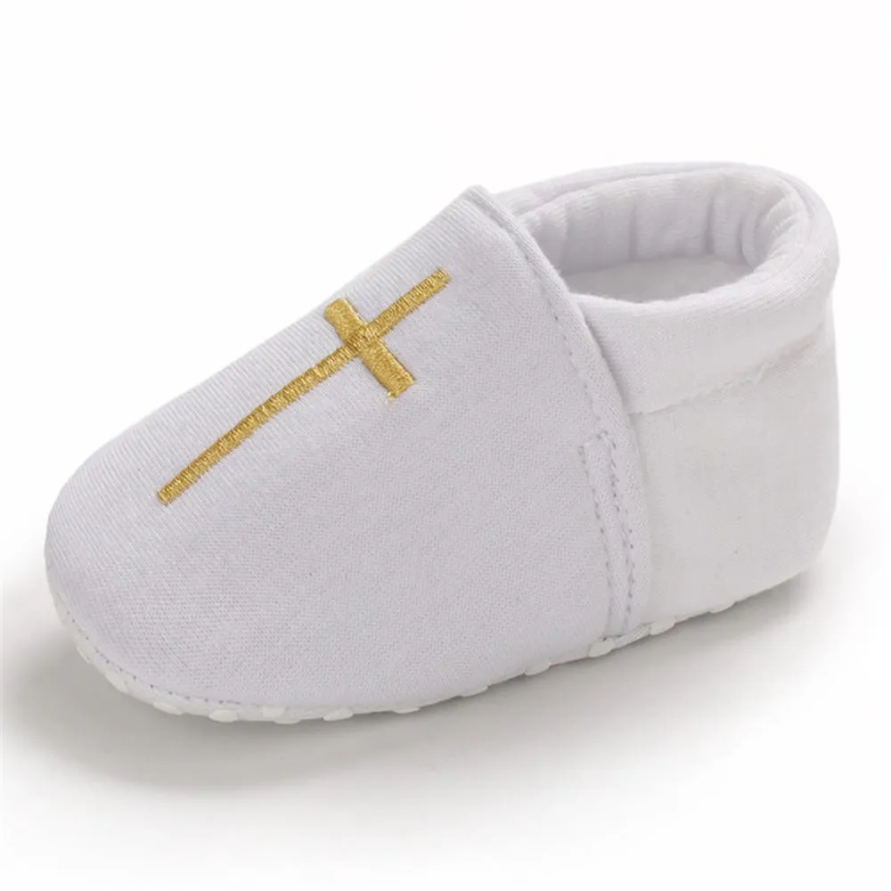 Baby Unisex Slip Ons Solid Comfy Shoes