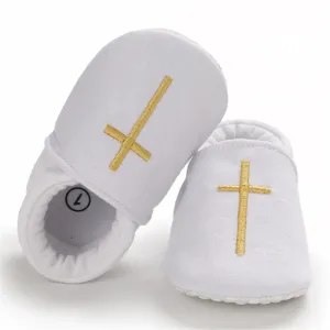 Baby Unisex Slip Ons Solid Comfy Shoes