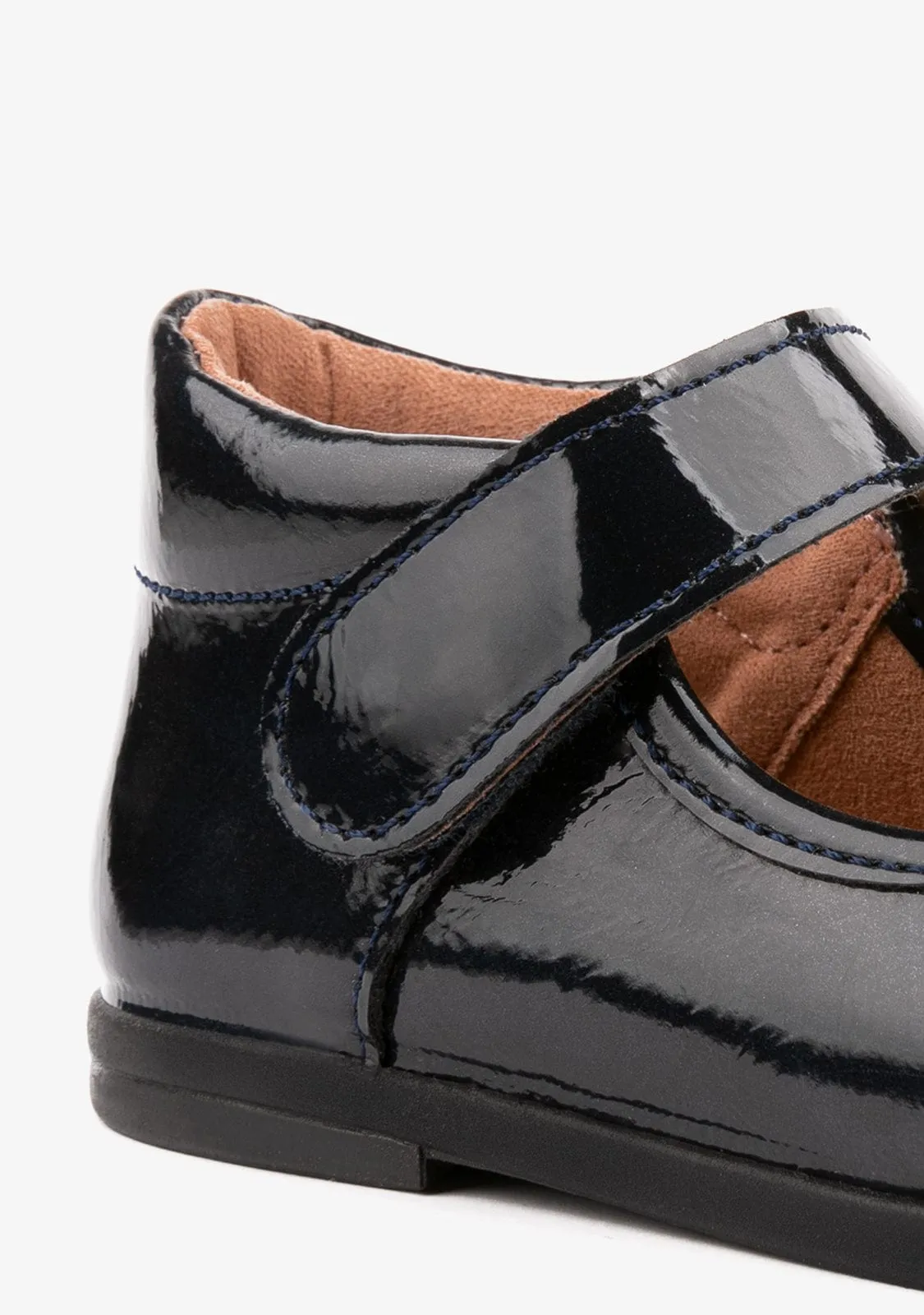 Baby's Navy Mary Janes Patent Leather