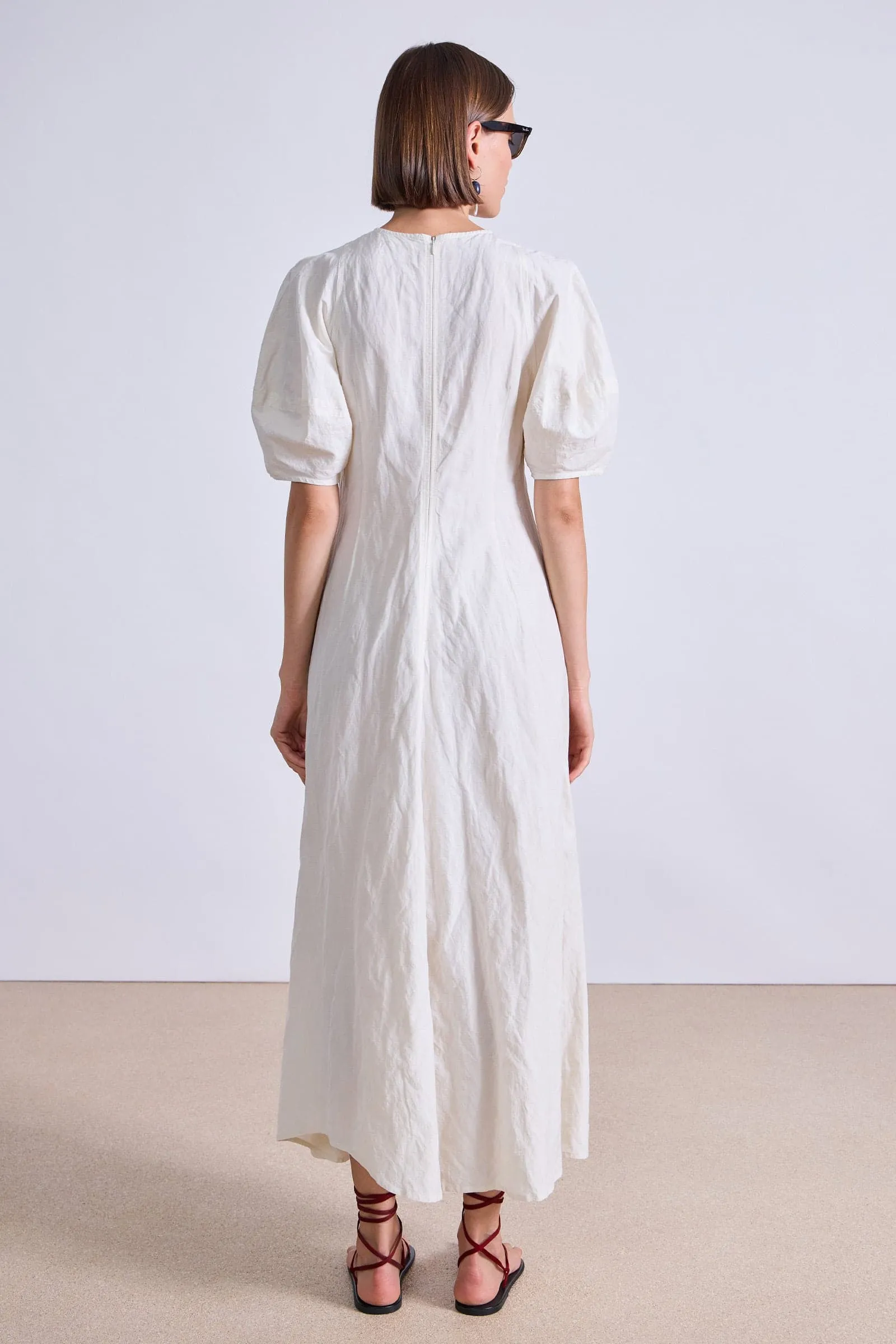 Bettina Maxi Cream Dress