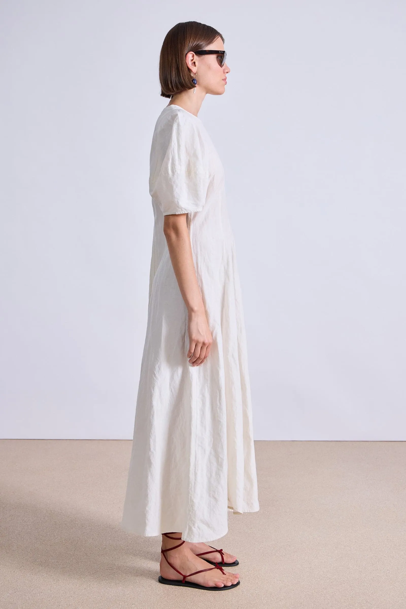 Bettina Maxi Cream Dress