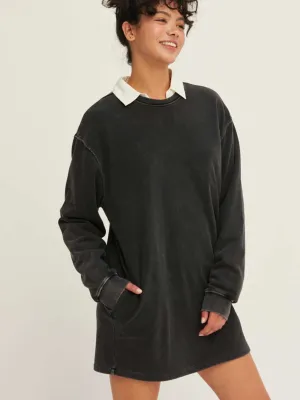 Casual Comfort Sweatshirt Dress