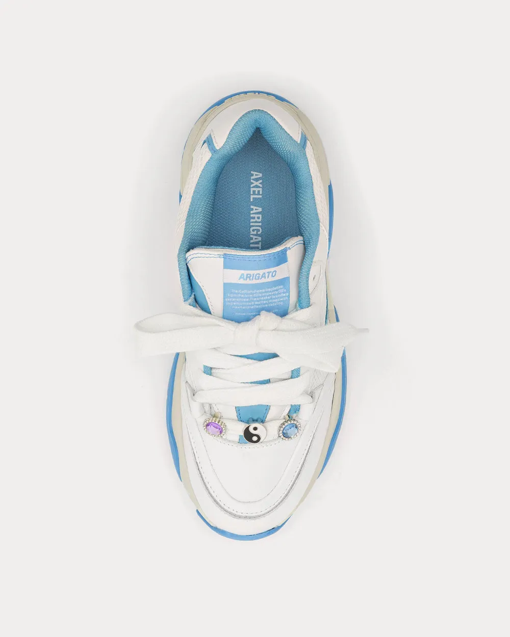 Catfish Lo White / Blue Low Top Sneakers