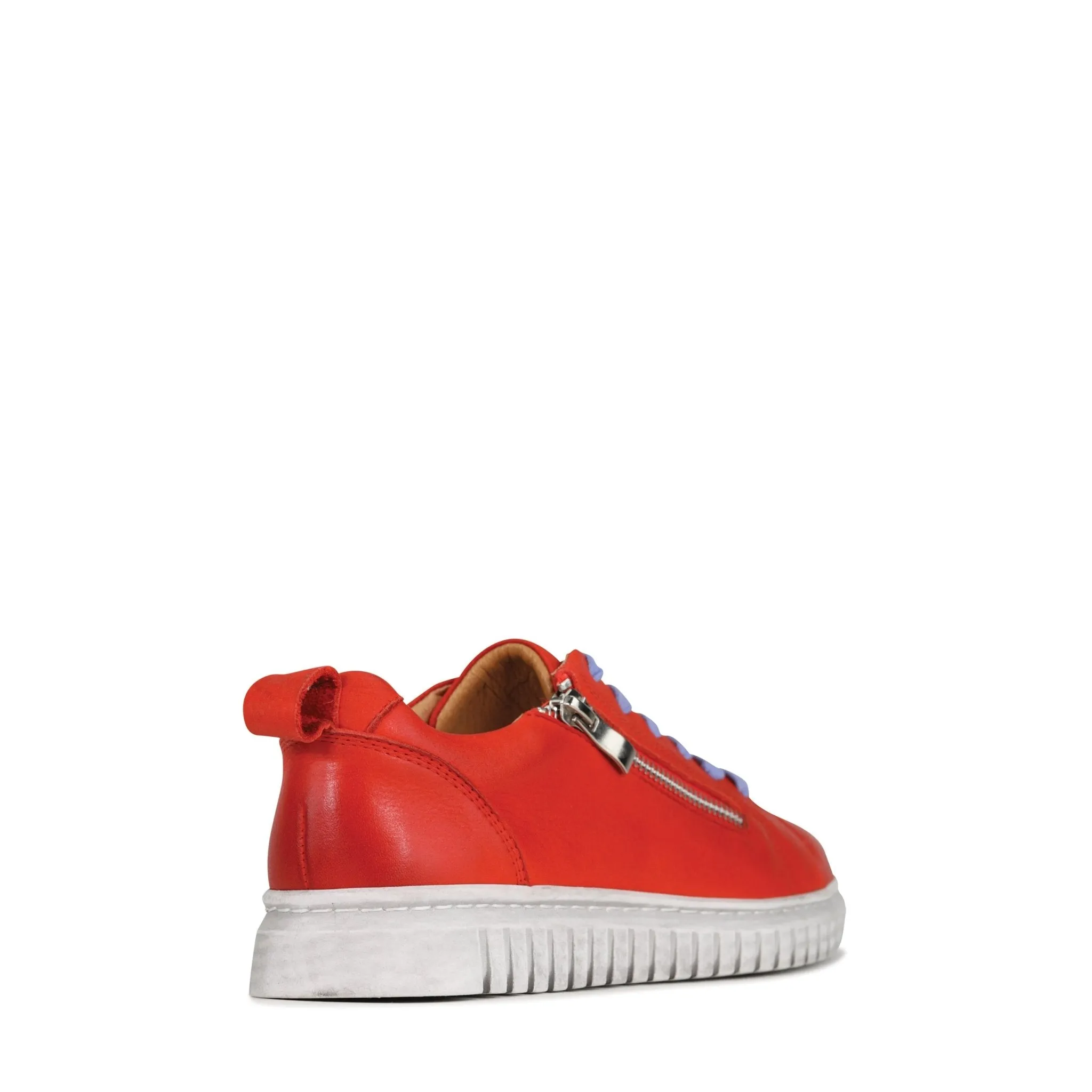 CLARENCE LEATHER LACE-UP SNEAKERS