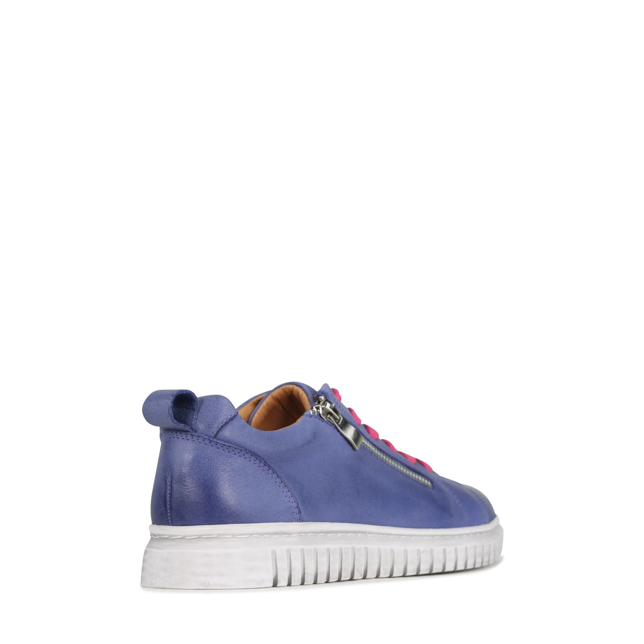 CLARENCE LEATHER LACE-UP SNEAKERS