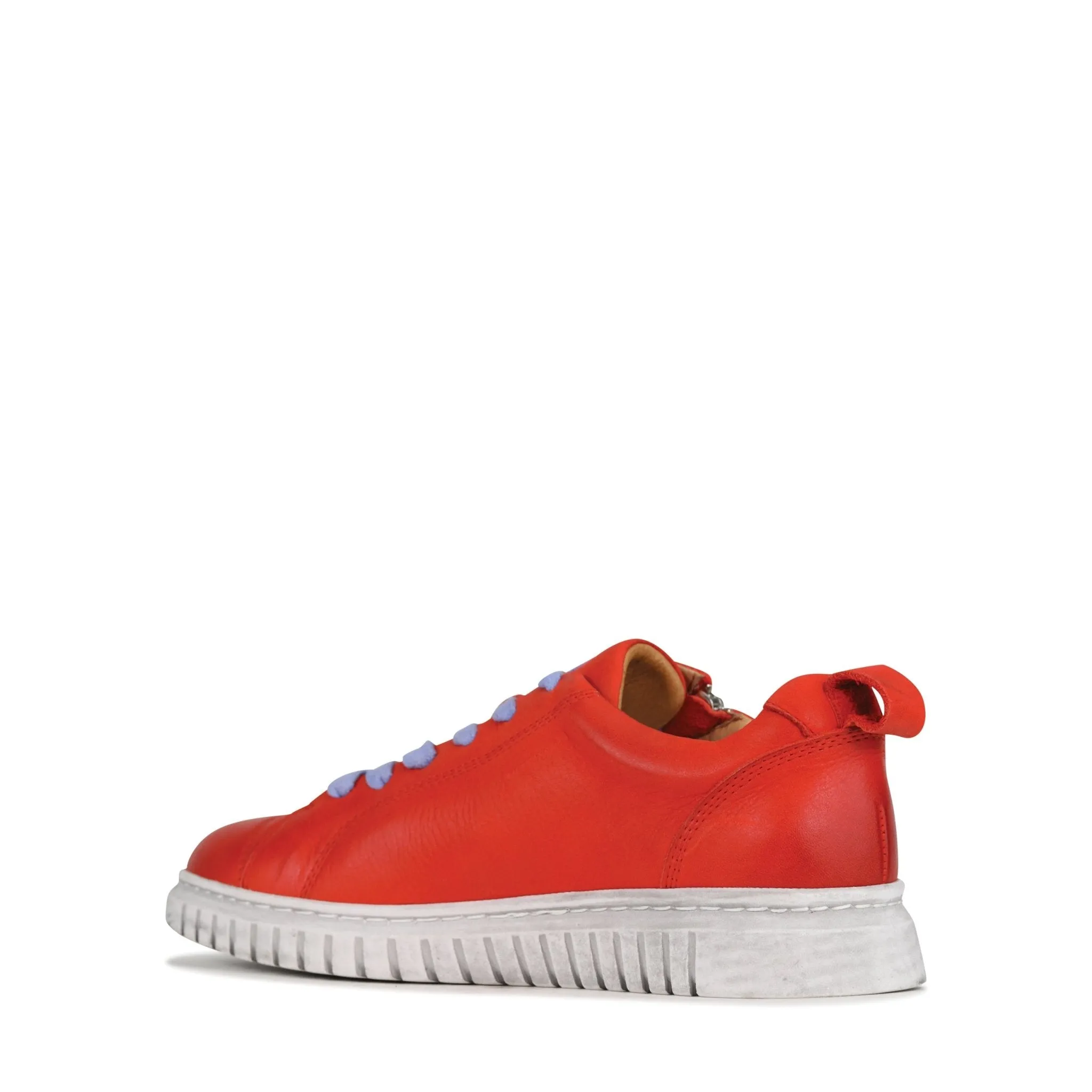 CLARENCE LEATHER LACE-UP SNEAKERS