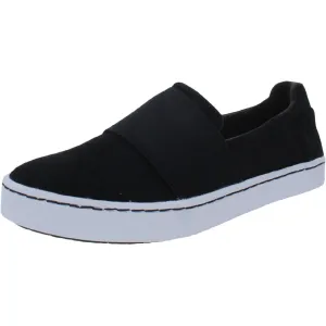 Clarks Womens Pawley Wes Suede Cushioned Footbed Slip-On Sneakers