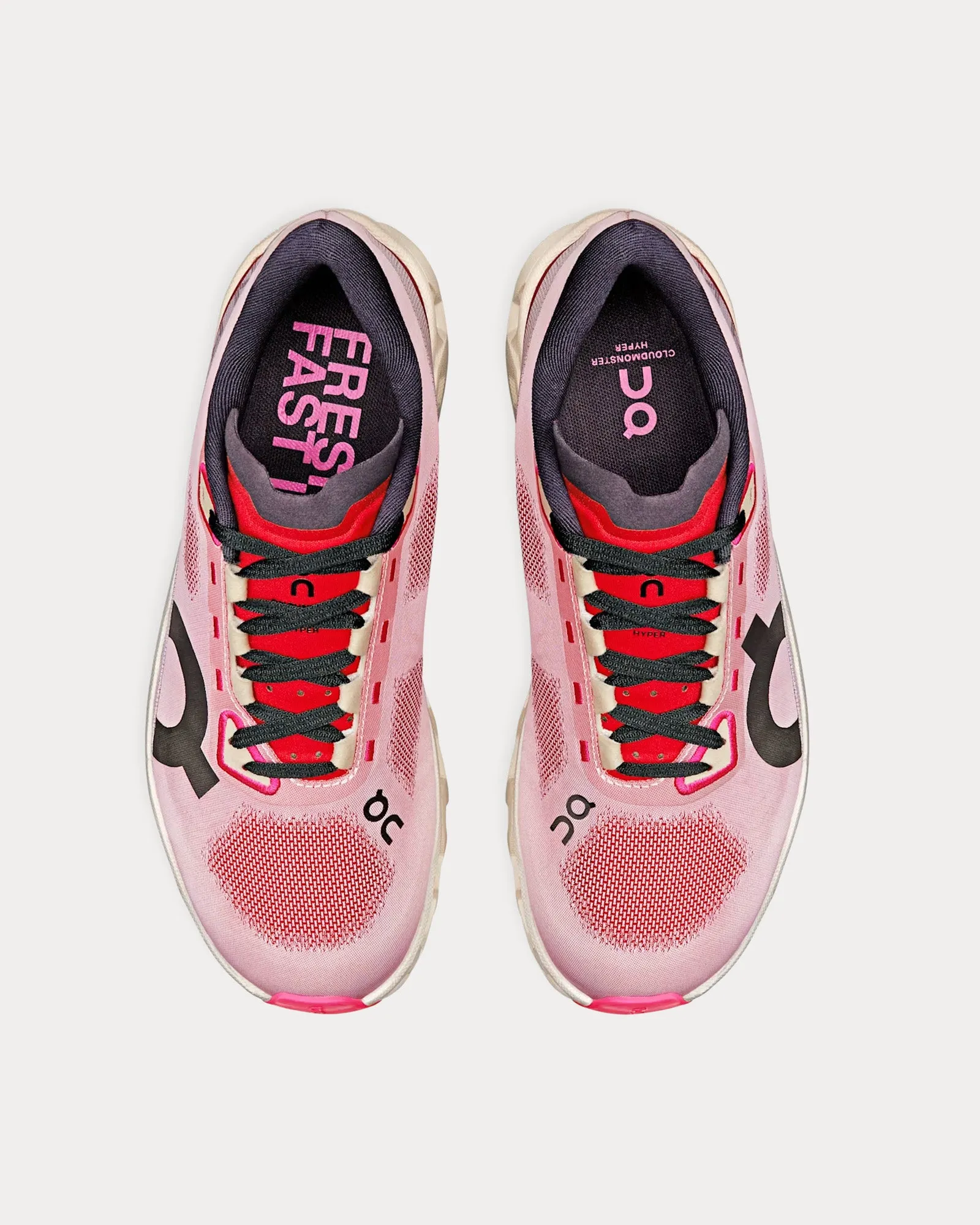 Cloudmonster Hyper Red / Cream Running Shoes