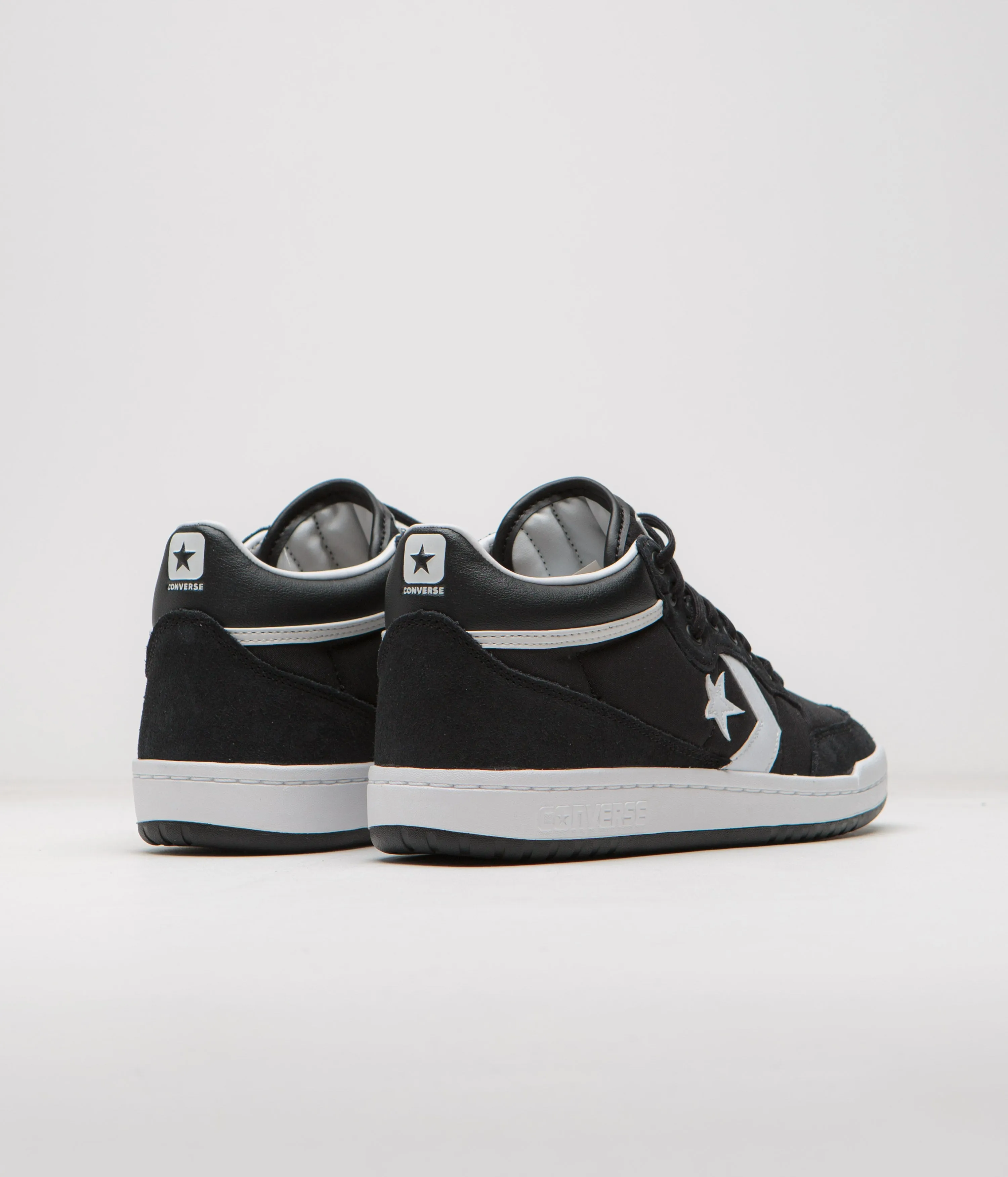 Converse Fastbreak Pro Mid Shoes - Black / White / Black