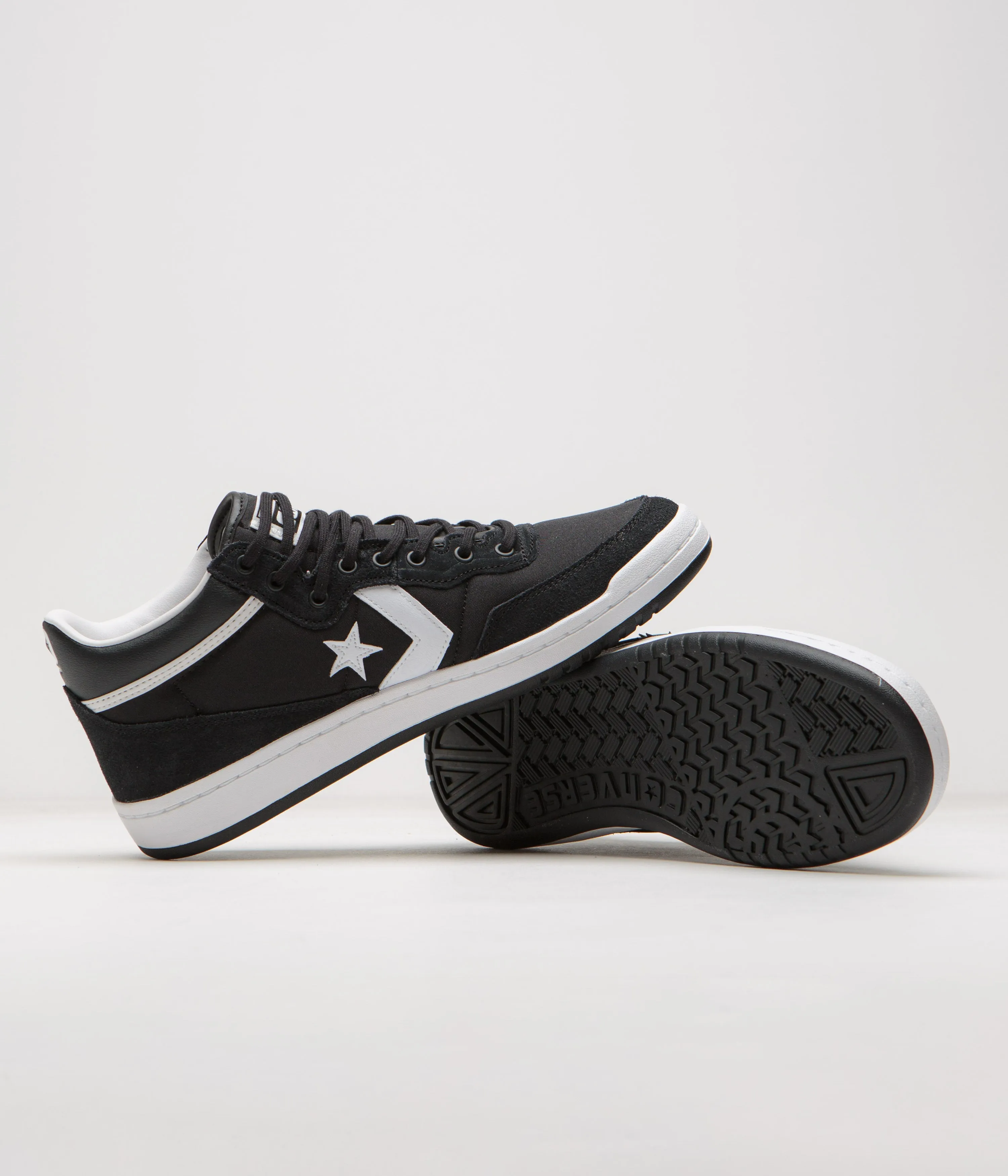 Converse Fastbreak Pro Mid Shoes - Black / White / Black