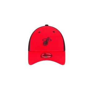 Court Culture HEAT Logo Red Colorblock Dad Hat