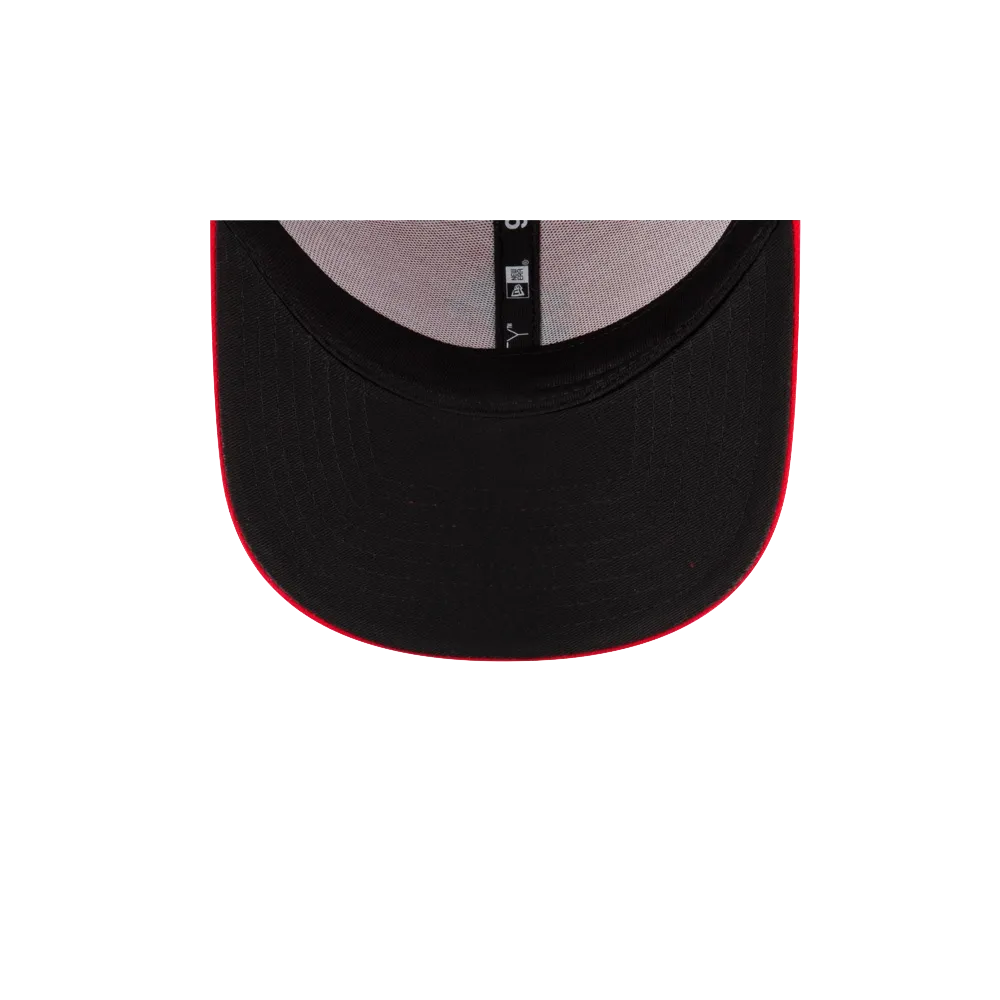 Court Culture HEAT Logo Red Colorblock Dad Hat