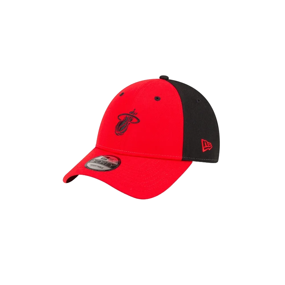 Court Culture HEAT Logo Red Colorblock Dad Hat