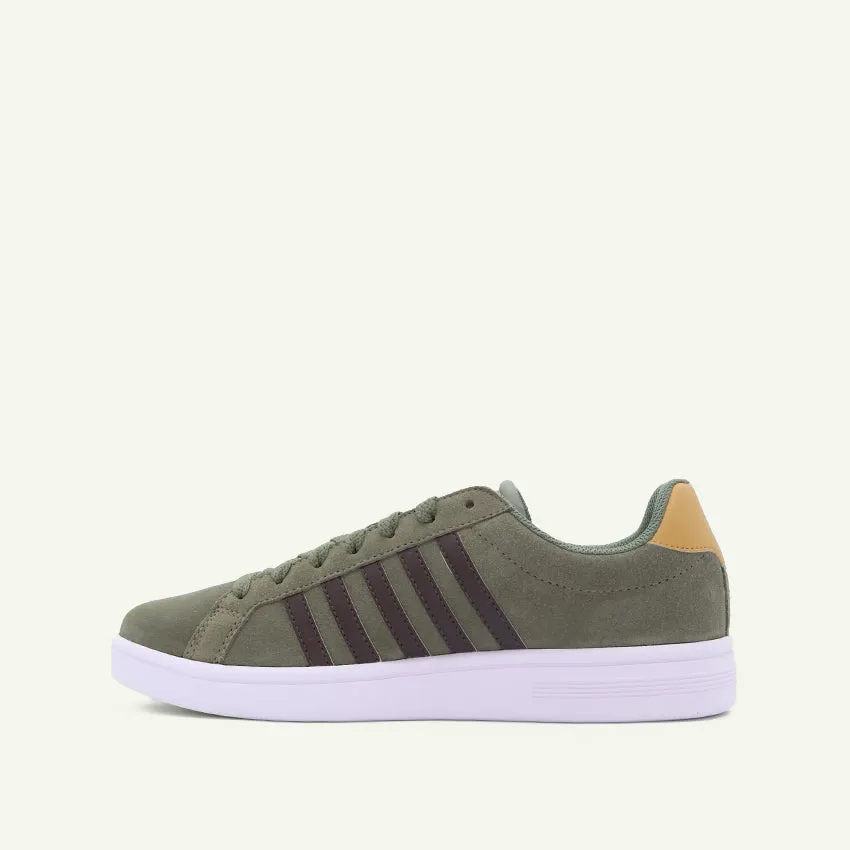 Court Tiebreak SDE Men's Shoes - Deep Lichen /Java/Amber Gold