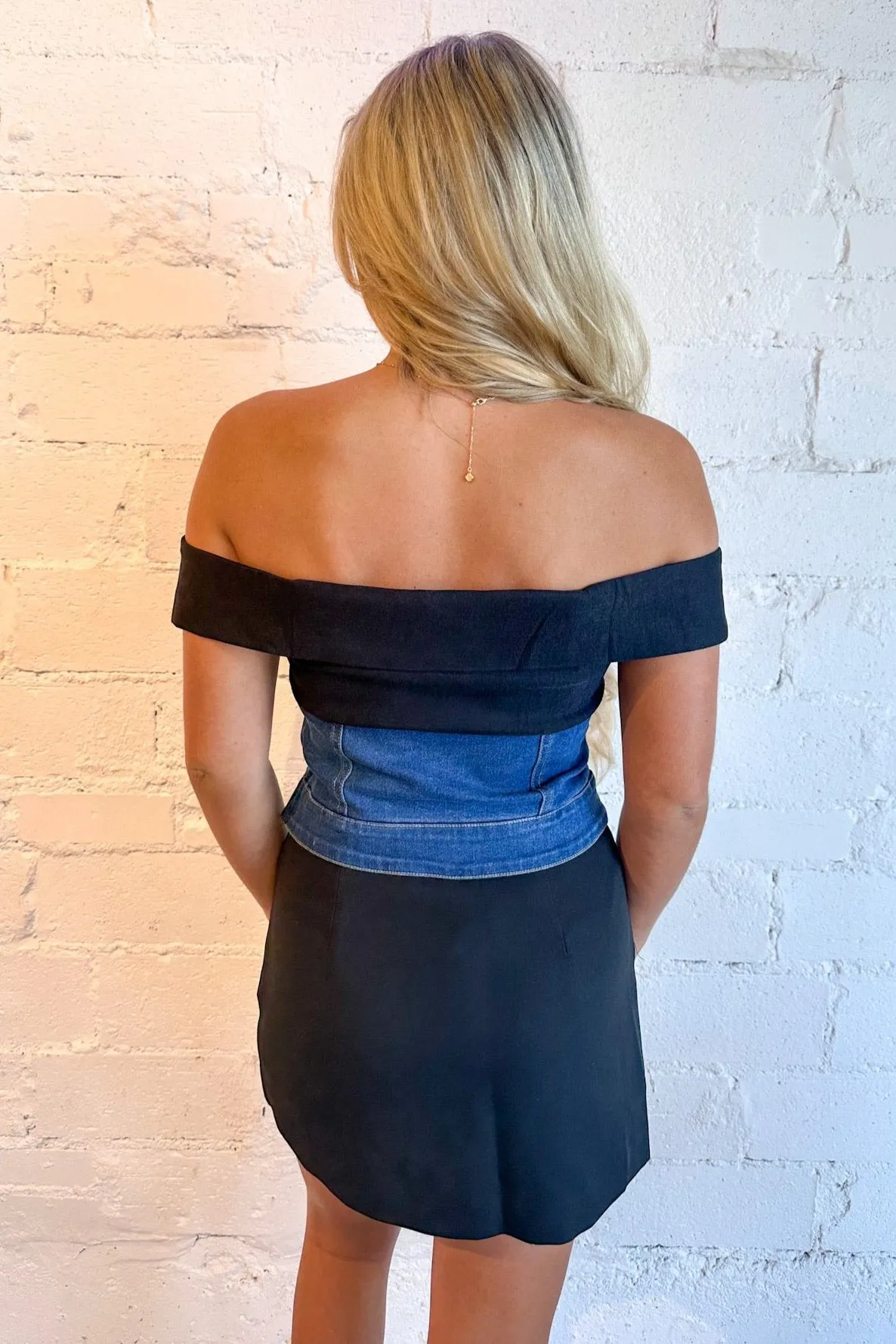 Cowgirl Contrast Top