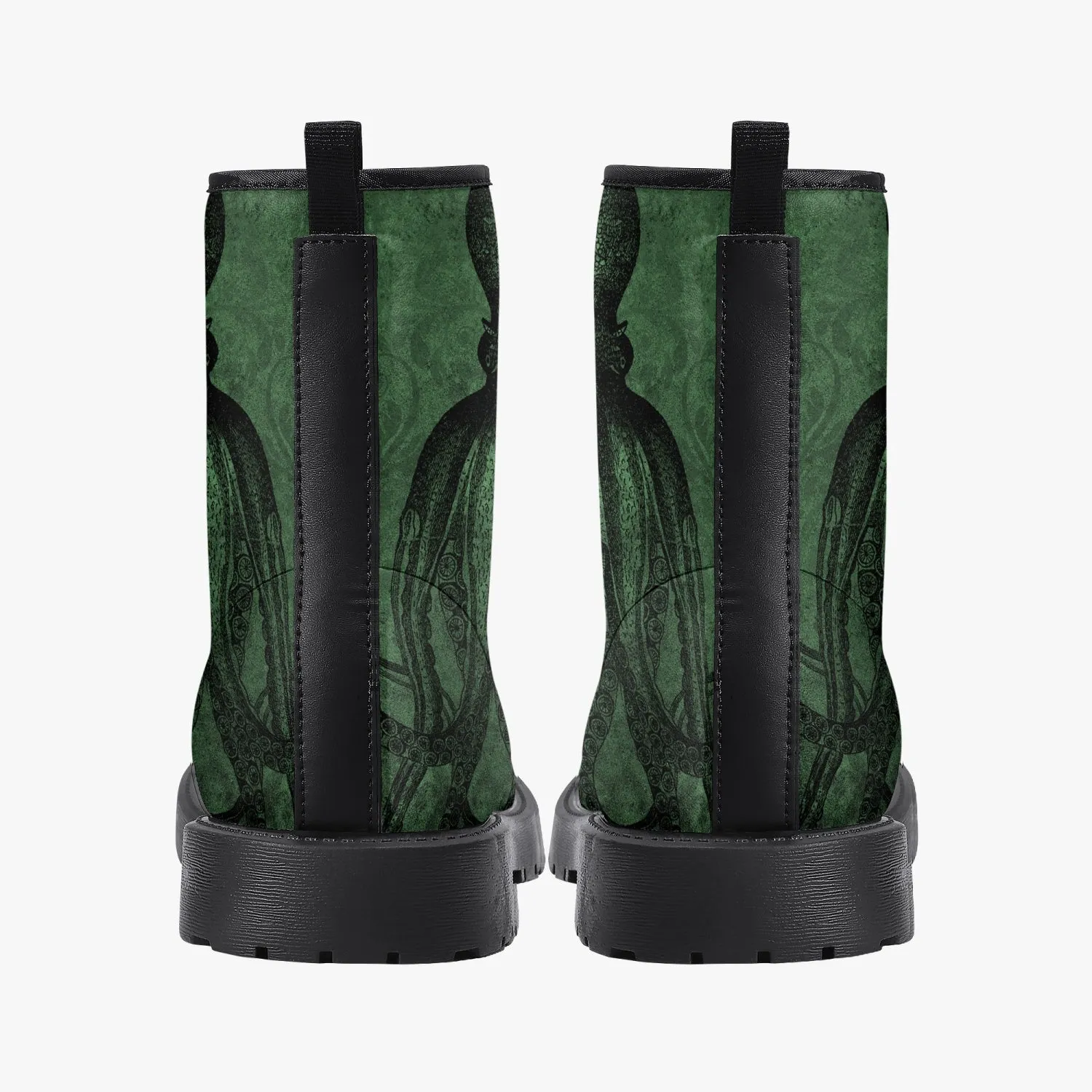 Cthullu Green Steampunk Boots (JPREG66)