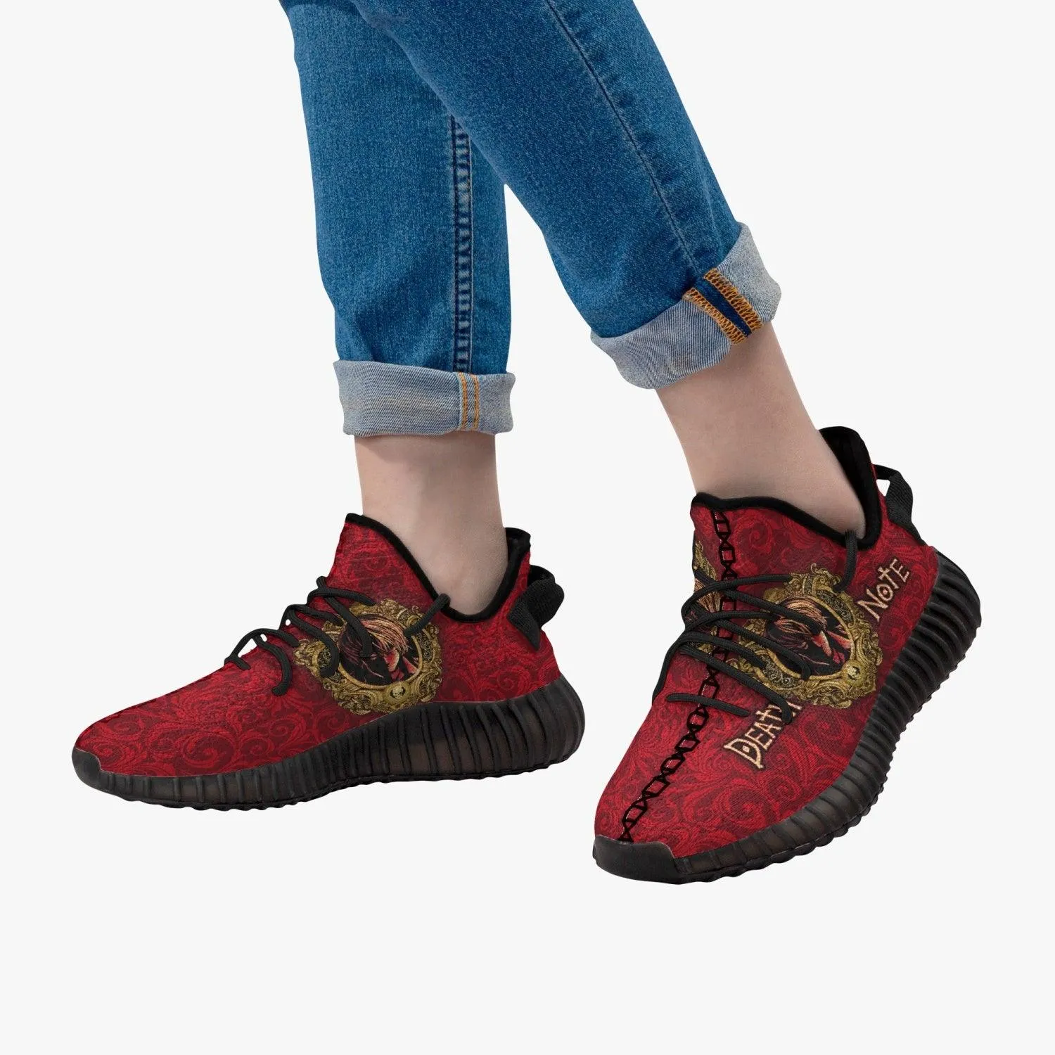 Death Note Red YZ Anime Shoes