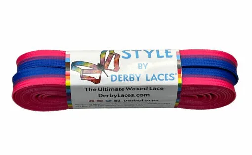 Derby Laces Pride Style 108in Pair