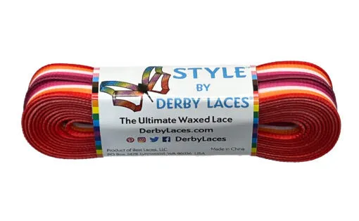 Derby Laces Pride Style 108in Pair