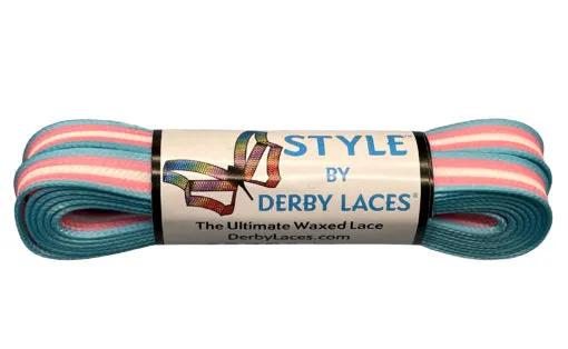 Derby Laces Pride Style 108in Pair
