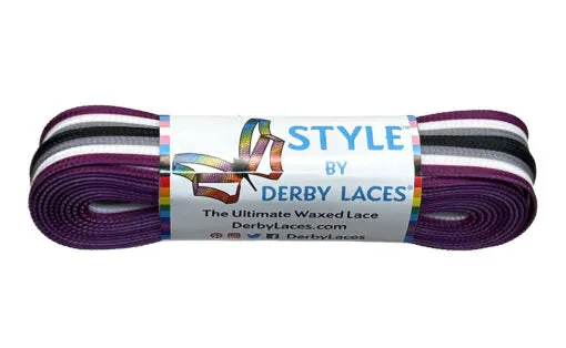 Derby Laces Pride Style 108in Pair