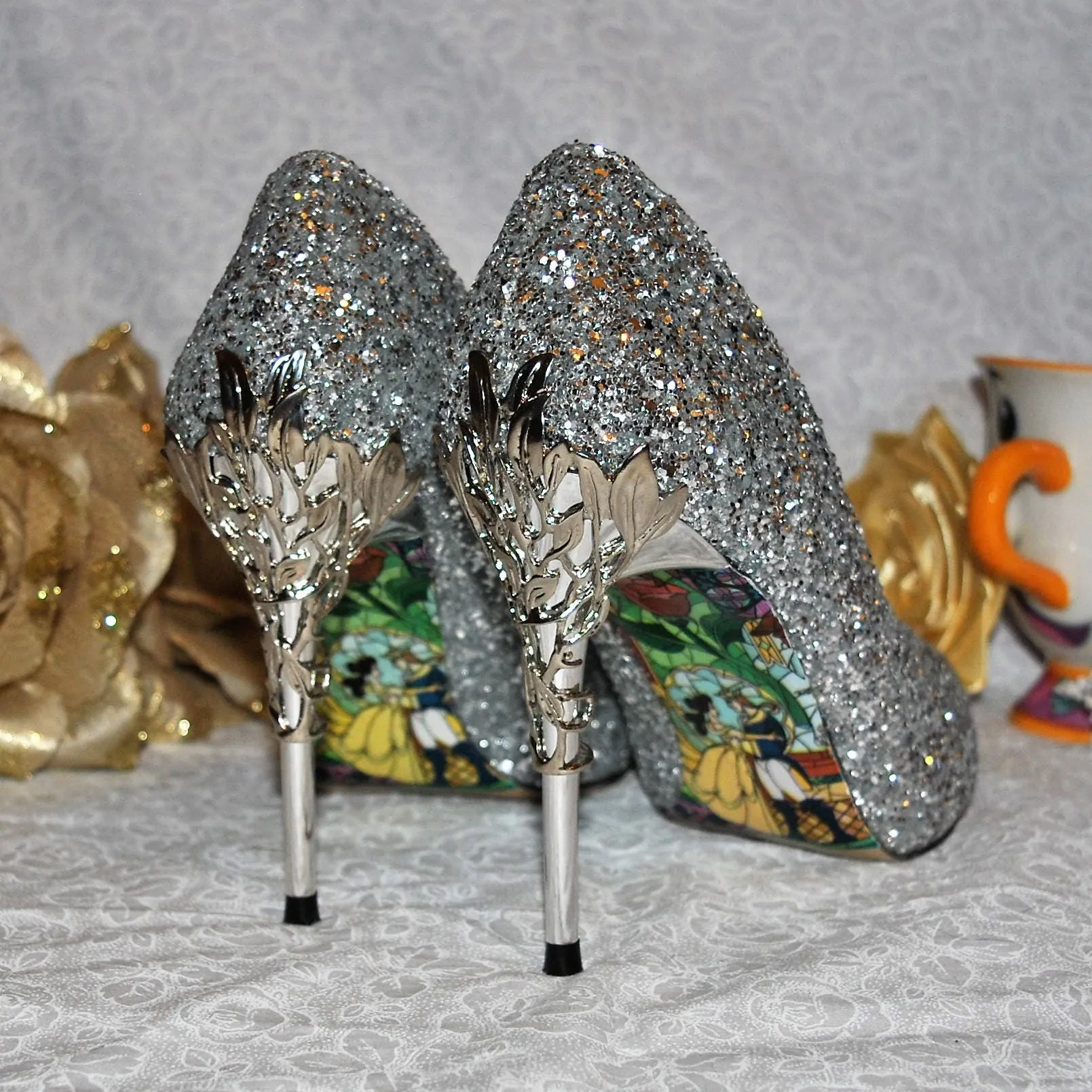 Designer Belle (Glitter) Various Colours