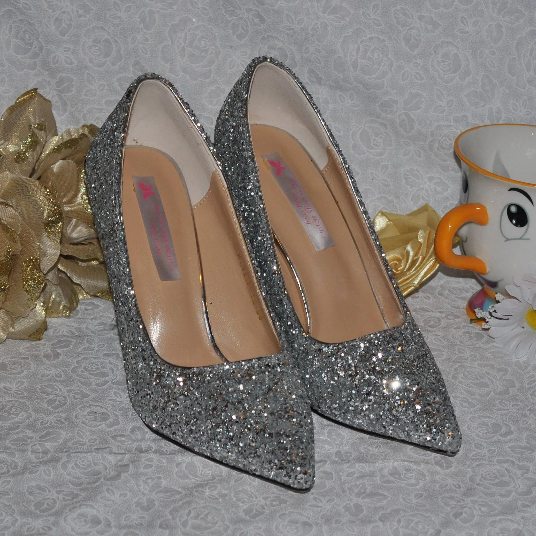 Designer Belle (Glitter) Various Colours