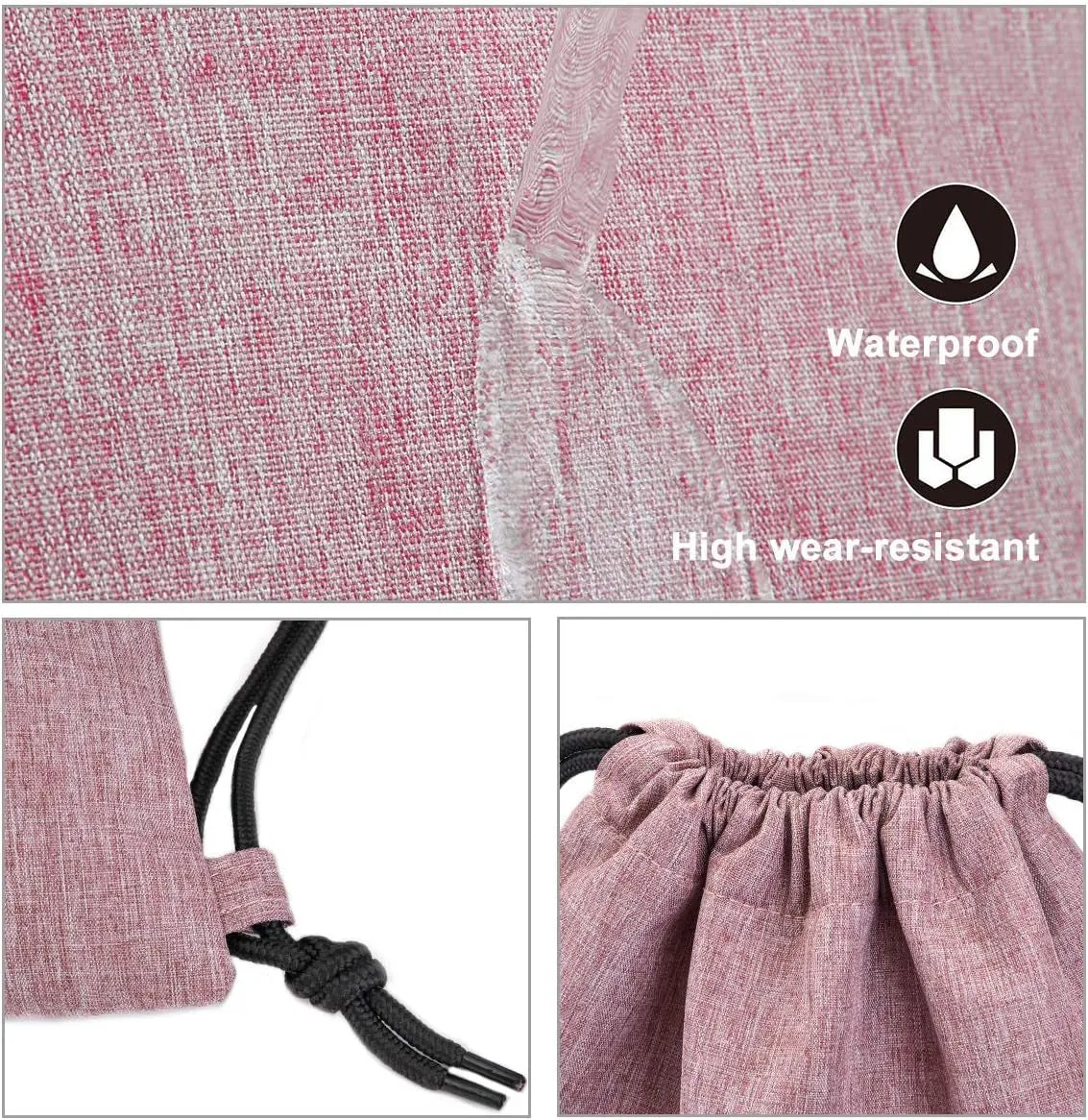 Drawstring Backpack Bag for Men/Women Gym Drawstring Bag