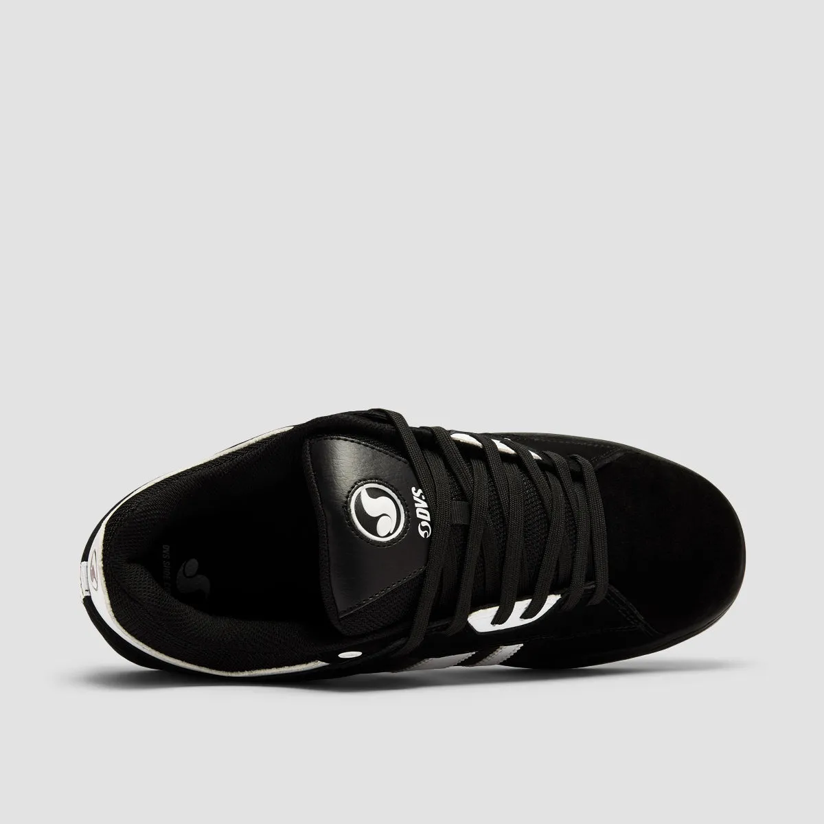 DVS Tactic Shoes - Black/White/Black Nubuck